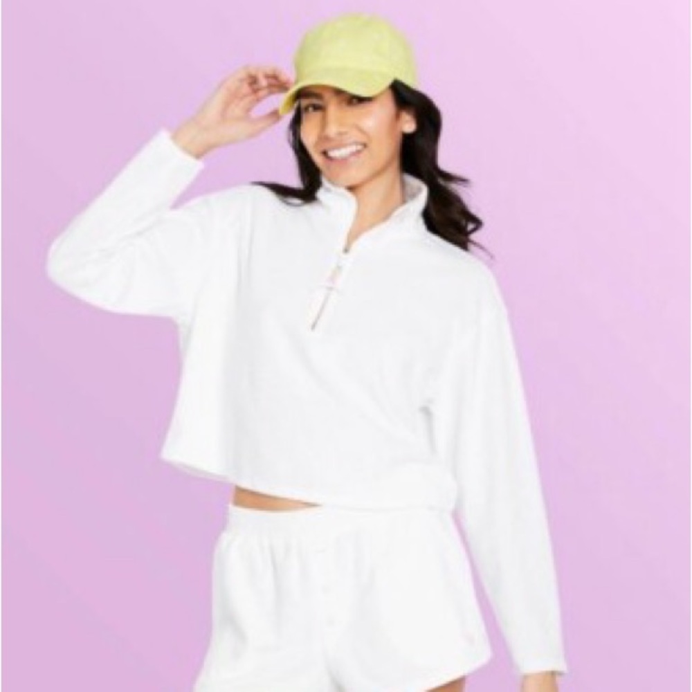Stoney Clover Lane x Target Terry Cloth Half Zip